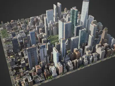 City S2 3D model