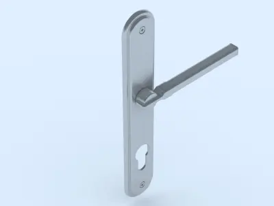 Door handle 3D model shop