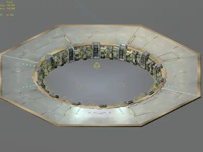 Heterogeneous - Building - Birthplace 01 3D model