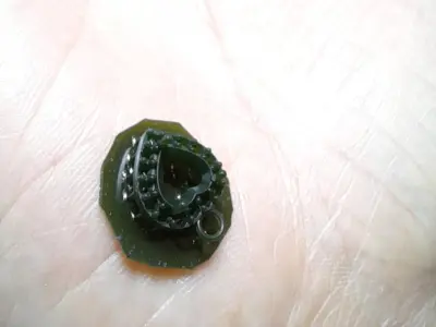 Heart Pendant 3dm stl 3D print model 3D print model