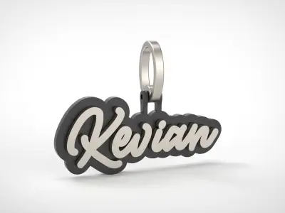 Model 728 Kevian Name Pendant 3D print model