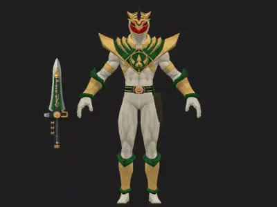 Lord Drakkon Low-poly 3D model