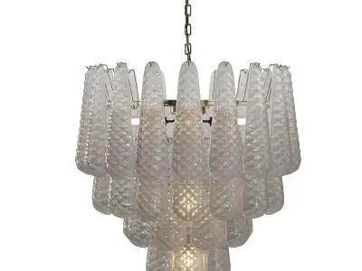  Murano Glass Chandelier 3D model
