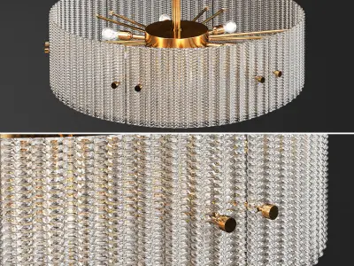 Orrefors pendant Low-poly 3D model