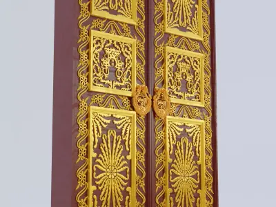 Door of Nabawi Mosque Bab Al-Rahmah 3D model