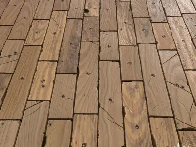 Procedural Wood Plank Texture