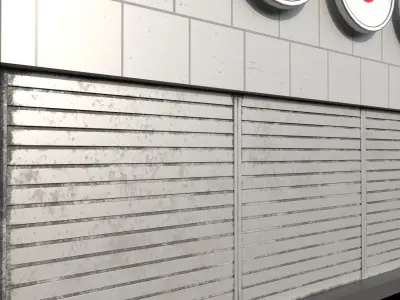 Japan Office Building Free 3D model