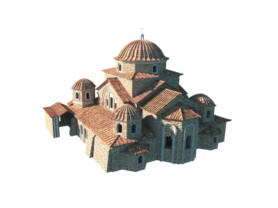 Greek Orthodox Church Concept 3D model