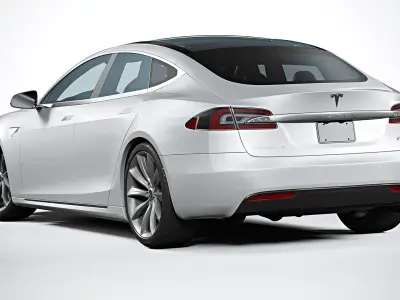 Tesla Car Collection 3D model