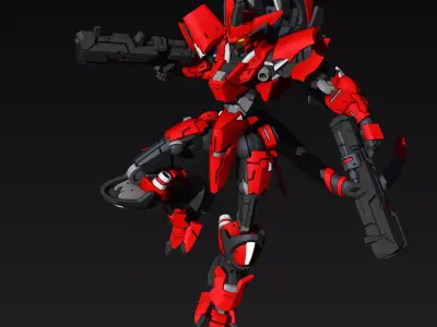 SA-2 Rampage 3D print model