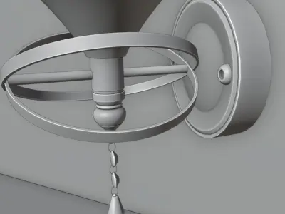 Modern Light Free 3D model