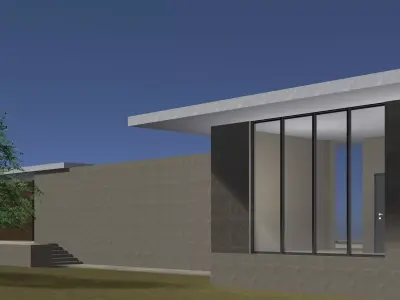 Minimal pavilion 25T03 3D model