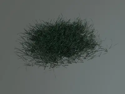Grass carpet Free 3D model