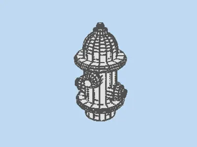 Fire Hydrant - Type 2 3D model