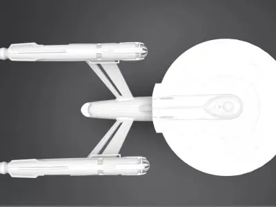 SNW Discovery Enterprise Scale model 3D print model