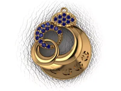 Light Weight Pendent collection 3D print model