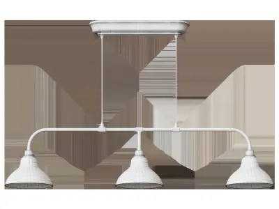 AGUNNARID Pendant lamp with 3 lights black 3D model