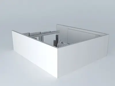 CIHF-DT Global Halifax studio Free 3D model