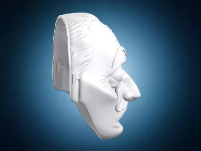 Dali Mask 3D Model 3D print model