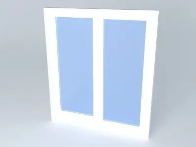 portaedson door with glass Free 3D model
