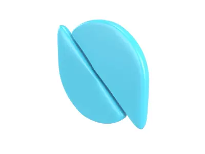 Ontology Coin v2 001 Low-poly 3D model