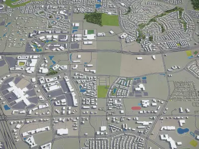 Frisco Low-poly 3D model