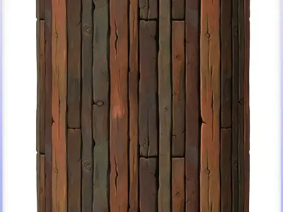 Stylized Wood Floor Seamless Texture Texture buy
