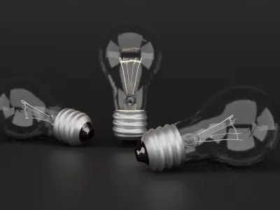 Light Bulb 3D model 16