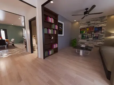 American House 3D model