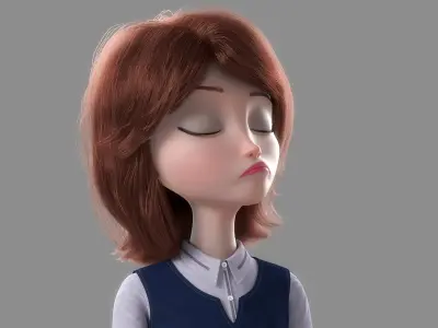  Cartoon Family Rigged V5 