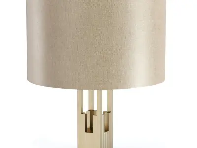 Pair of table Lamp by LA Studio  3D model