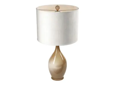 Jaxxon Ceramic Table Lamp 3D model