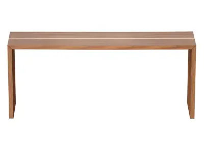 Montana 72x18 Live Edge Console Table Crate and Barrel 3D model