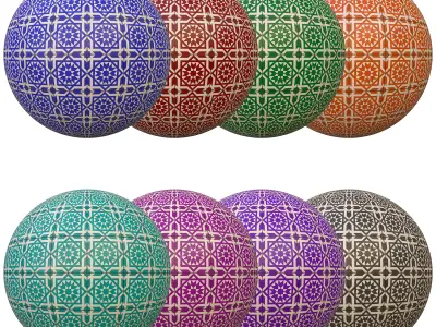 tile patterned 118-seamless-4k-pbr Texture