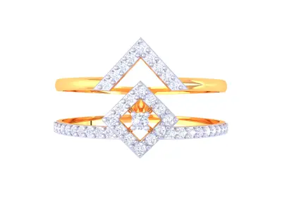 Women Ring  Render 3dm STL OBJ FBX Details 3D print model 140