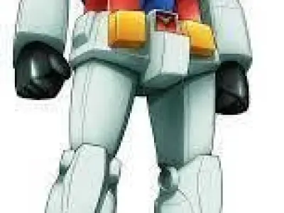 MechaMinx robot Low-poly 3D model