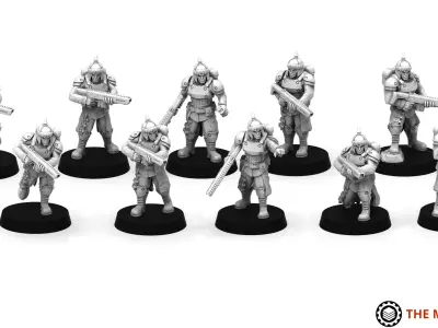 Obsidian Guard - Mortal Special Weapons 3D print model