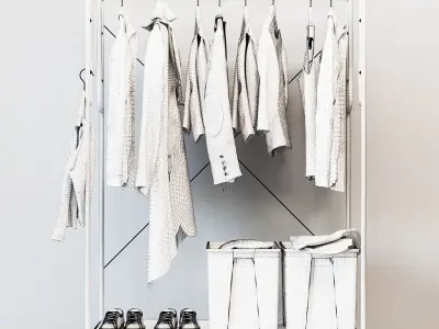 IKEA SAMMANKOPLA Floor hanger 3D model