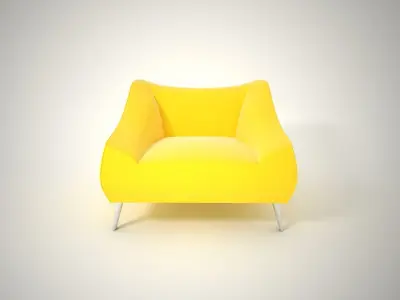08 CARMEL CHAIR 3D model