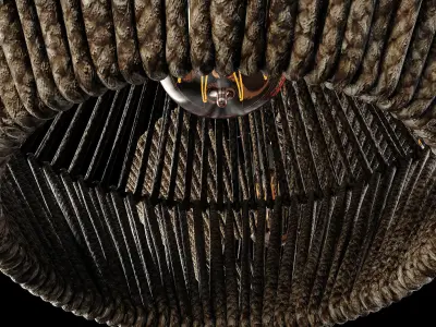 Lamp cone rope n8 3D model