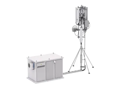 Cell Phone Tower 2 3D model