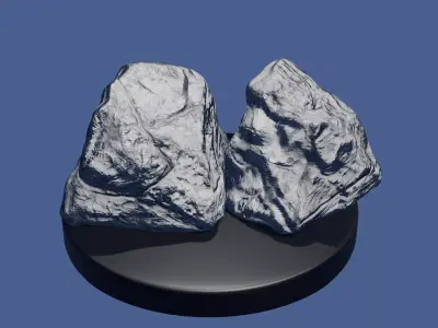 Rocks 3D model