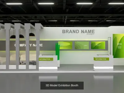 6 Exhition Practical 3D Model Pack