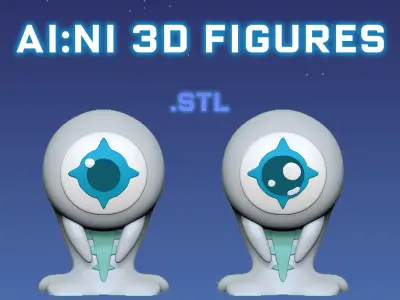 AINI SPOILERS Marco AI Ball AI Nirvana Initiative Figure 3D print model