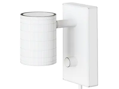 NYMANE NIMONE Wall lamp  reading lamp white 3D model