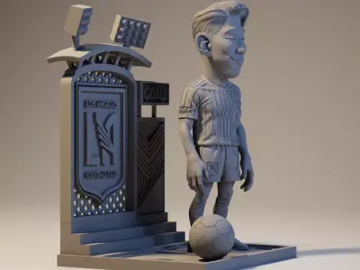 Son Heung min - LAFC Diorama   3D print model