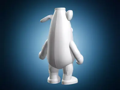 Fortnite Peely Costume 3D print model