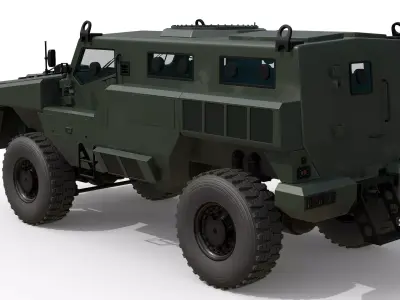 Marauder  Family  MRAP 3D model