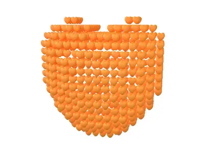 Heart Stylish Style v1 007 3D model