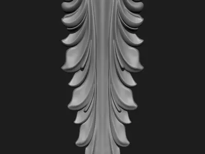 Decor vertical 002 3D model